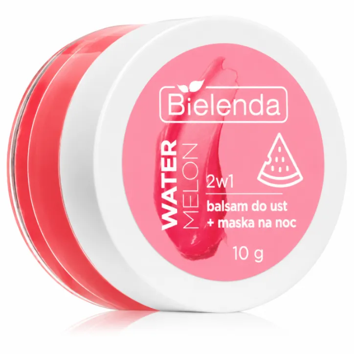 BIELENDA LIP CARE MASQUE DE NUIT+BAUME 2EN1 JUS DE PASTEQUE & BEURRE DE KARITE 10G