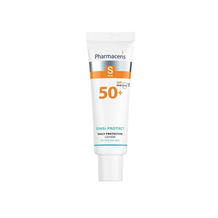 PHARMACERIS S SENSI PROTECT SPF50+ POUR LE VISAGE ET LE CONTOUR DES YEUX 50ML
