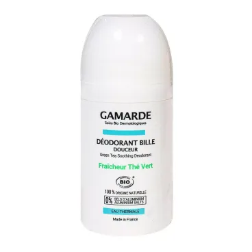 GAMARDE DEODORANT BILLE DOUCEUR FRAICHEUR THE VERT 50ML BIO