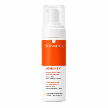 DERMACARE MOUSSE NETTOYANTE VITAMINE C 150ML