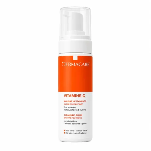 DERMACARE MOUSSE NETTOYANTE VITAMINE C 150ML