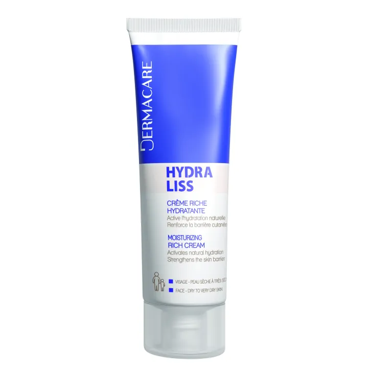 DERMACARE HYDRALISS CREME RICHE HYDRATANTE PEAUX SECHES A TRES SECHES 50 ML