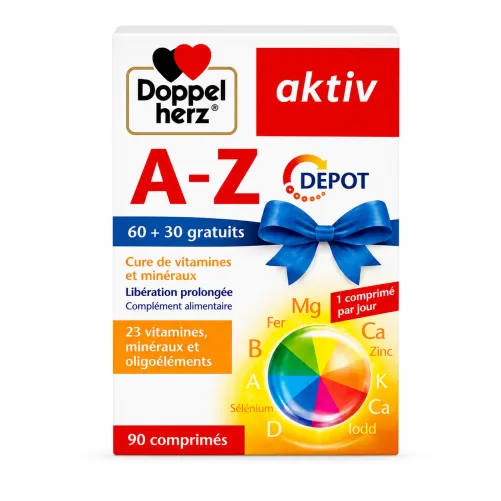 AKTIV A-Z ACTION DURABLE 60 COMPRIMES+30 GRATUITS