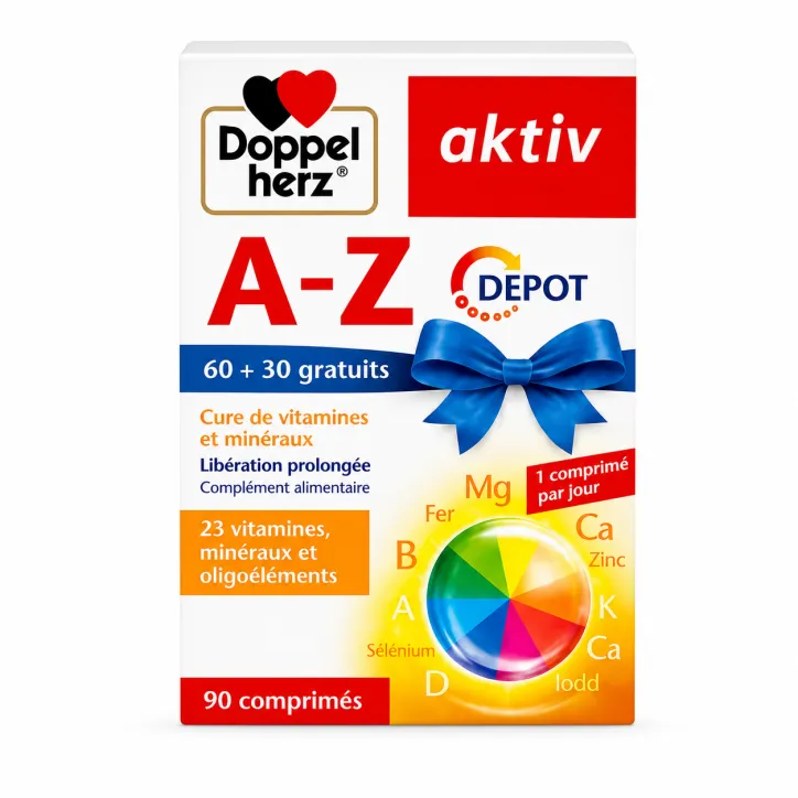 AKTIV A-Z ACTION DURABLE 60 COMPRIMES+30 GRATUITS