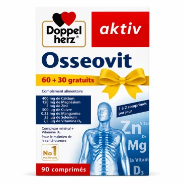 AKTIV OSSEOVIT 90 COMPRIMES (60+30 GRATUITS)