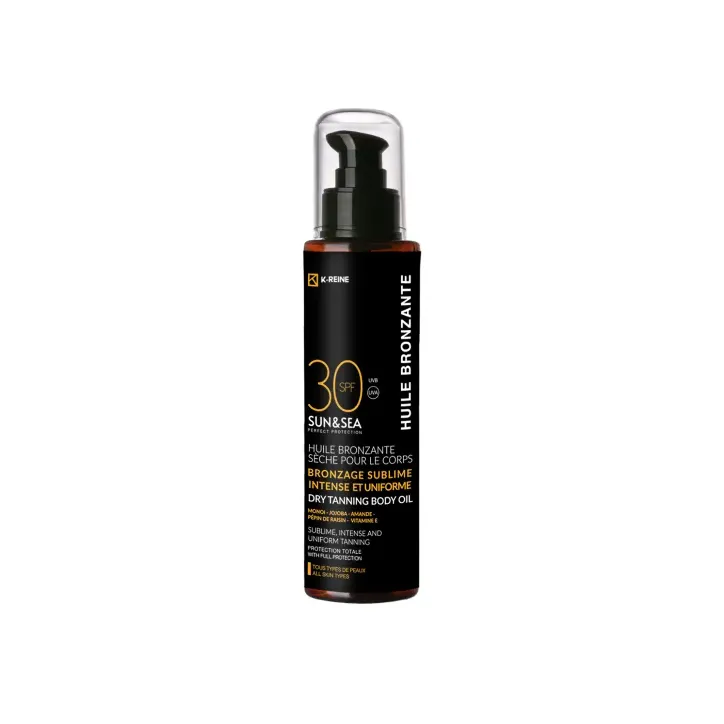 K-REINE HUILE DE BRONZAGE POUR LE CORPS SPF30 150ML