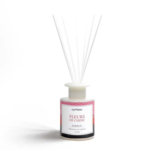 SEPTANIL DIFFUSEUR DE SENTEUR EN BAMBOU FLEUR DE CHINE 150ML