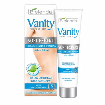 BIELENDA VANITY SOFT EXPERT CRÈME DÉPILATOIRE ULTRA HYDRATANTE 100 ML