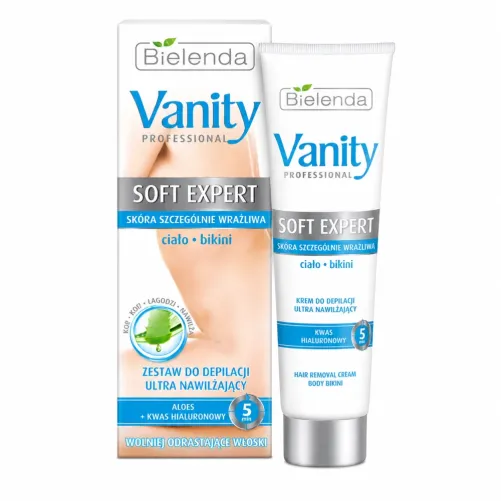BIELENDA VANITY SOFT EXPERT CRÈME DÉPILATOIRE ULTRA HYDRATANTE 100 ML