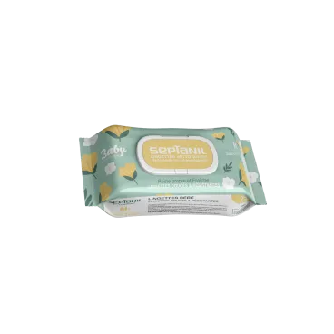 SEPTANIL BEBE LINGETTES NETTOYANTES HYDRATANTES 72 PIECES