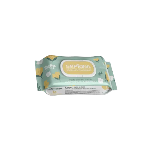 SEPTANIL BEBE LINGETTES NETTOYANTES HYDRATANTES 72 PIECES