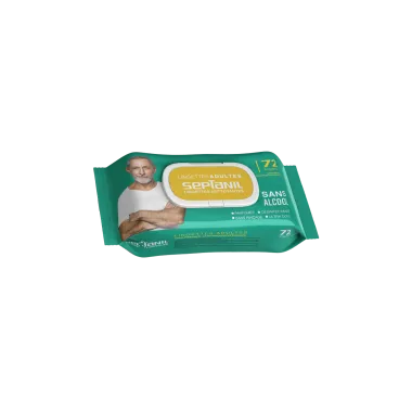SEPTANIL LINGETTES ADULTES 72 PIECES