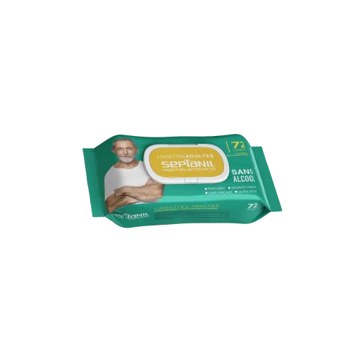 SEPTANIL LINGETTES ADULTES 72 PIECES