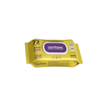 SEPTANIL LINGETTES DESINFECTANTES MULTI USAGE 72 PIECES