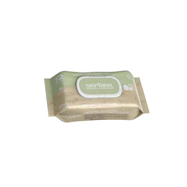 SEPTANIL LINGETTES HYDRATATION NATURELLE A L'HUILE D'OLIVE 72 LINGETTES