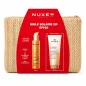 NUXE HUILE SOLAIRE OR SPF50+LAIT DE CORPS SUBLIMATEUR 200ML (OFFERT)+TROUSSE (OFFERT)