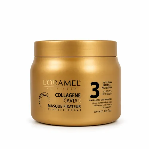 L'ORAMEL MASQUE FIXATEUR COLLAGÈNE CAVIAR 500ML