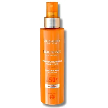 L’ORAMEL HYALURO SUN SPRAY SOLAIRE SPF50+ FAMILIAL 150ML