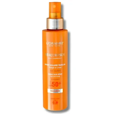 L’ORAMEL HYALURO SUN SPRAY SOLAIRE SPF50+ FAMILIAL 150ML L’ORAMEL HYALURO SUN SPRAY SOLAIRE SPF50+ FAMILIAL 150ML