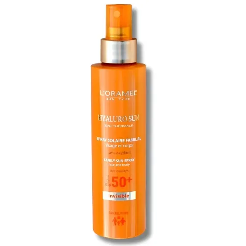 L’ORAMEL HYALURO SUN SPRAY SOLAIRE SPF50+ FAMILIAL 150ML