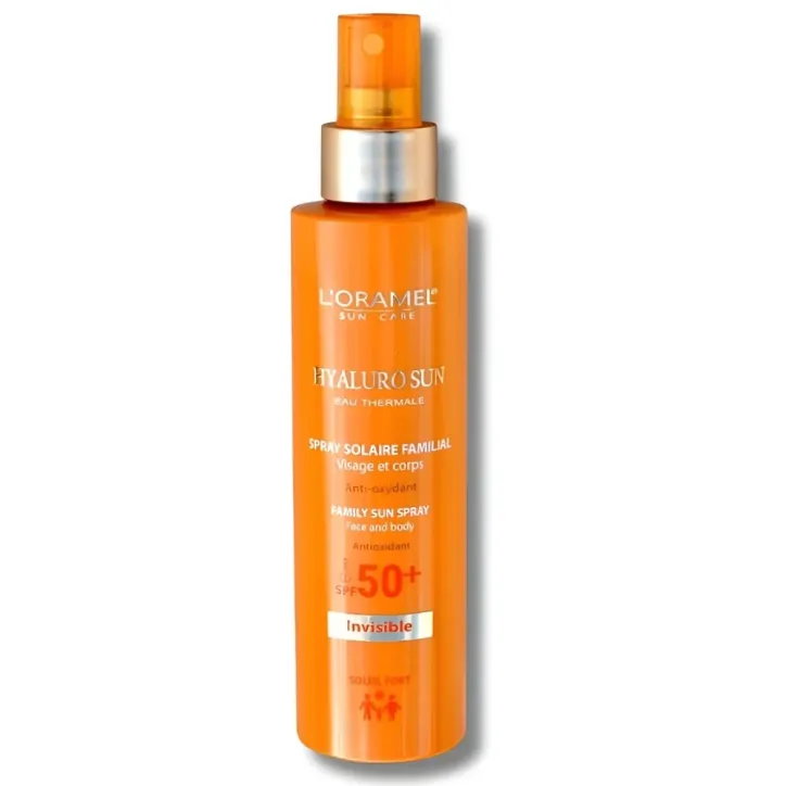 L’ORAMEL HYALURO SUN SPRAY SOLAIRE SPF50+ FAMILIAL 150ML