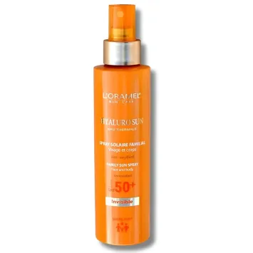 L’ORAMEL HYALURO SUN SPRAY SOLAIRE SPF50+ FAMILIAL 150ML