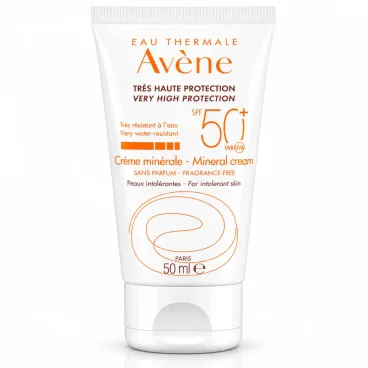 AVÈNE SOLAIRE CRÈME MINÉRALE SPF50+