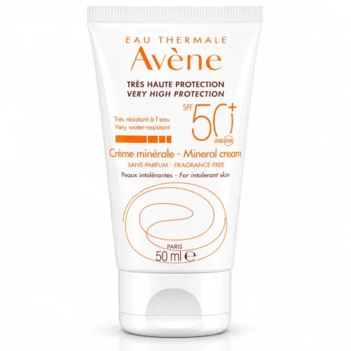 AVÈNE SOLAIRE CRÈME MINÉRALE SPF50+