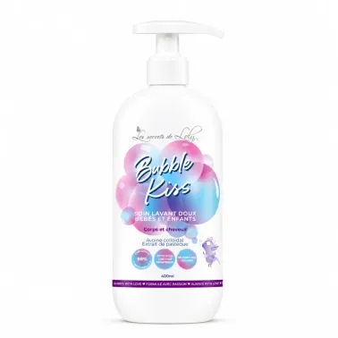 LES SECRETS DE LOLY BUBBLE KISS BEBES ET ENF 400 ML LES SECRETS DE LOLY BUBBLE KISS BEBES ET ENF 400 ML