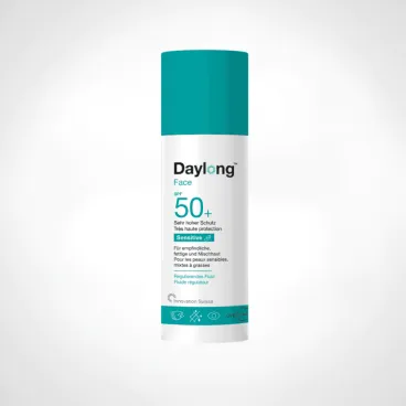 DAYLONG FACE SENSITIVE FLUIDE REGULATEUR SPF50+ 50ML