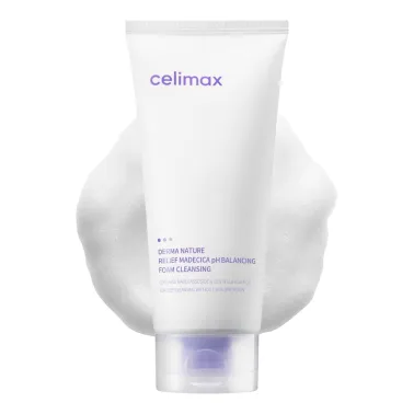 CELIMAX DERMA NATURE RELIEF MADECICA PH BALANCING FOAM CLEANSING 150 ml CELIMAX DERMA NATURE RELIEF MADECICA PH BALANCING FOAM CLEANSING 150 ml