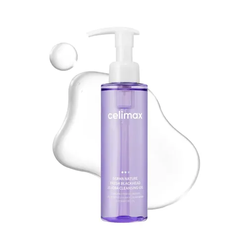 CELIMAX DERMA NATURE FRESH BLACKHEAD JOJOBA CLEANSING OIL 150 ML