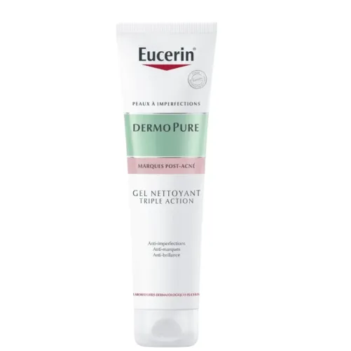 EUCERIN DERMOPURE GEL NETTOYANT TRIPLE ACTION 150ML