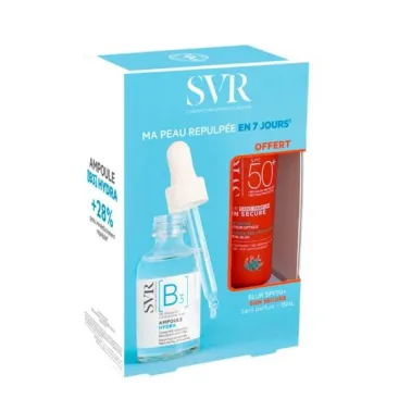 SVR COFFRET AMPOULE B + BLUR SANS PARFUM 15ML OFFERT SVR COFFRET AMPOULE B + BLUR SANS PARFUM 15ML OFFERT