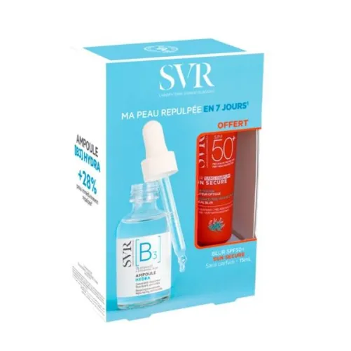 SVR COFFRET AMPOULE B + BLUR SANS PARFUM 15ML OFFERT