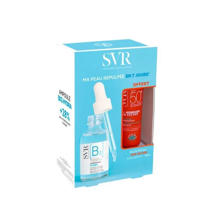 SVR COFFRET AMPOULE B + BLUR SANS PARFUM 15ML OFFERT