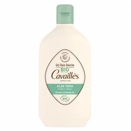 CAVAILLES GEL BAIN DOUCHE BIO ALOًE VERA 400ML