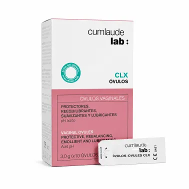 CUMLAUDE OVULES VAGINALES CLX 10 UNITES