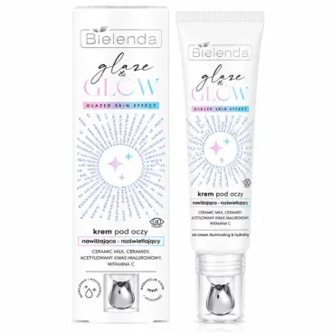 BIELENDA GLAZE & GLOW CREME CONTOUR DES YEUX HYDRATANTE ET ILLUMINATRICE 15ML