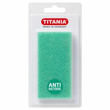 TITANIA EPONGE PONCE SUR CARTE ANTIBACTÉRIENNE RECTANGLE TITANIA EPONGE PONCE SUR CARTE ANTIBACTÉRIENNE RECTANGLE