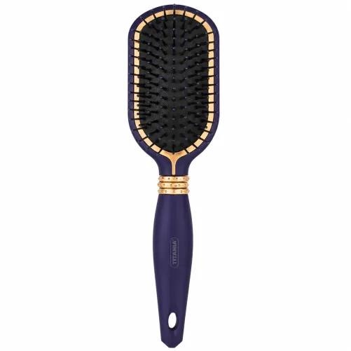 TITANIA BROSSE CHEVEUX BLEU ET DORÉ