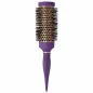 TITANIA BROSSE RONDE A AME METALLIQUE VIOLET/CUIVRE 43MM TITANIA BROSSE RONDE A AME METALLIQUE VIOLET/CUIVRE 43MM