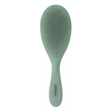 TITANIA BROSSE A DEMELER EN PLASTIQUE RECYCLE COLLECTION VERT DOUX