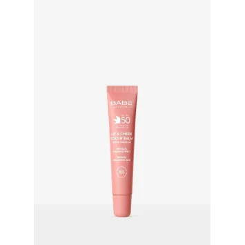 BABE LIP & CHEEK SPF50 ROSE 20ML