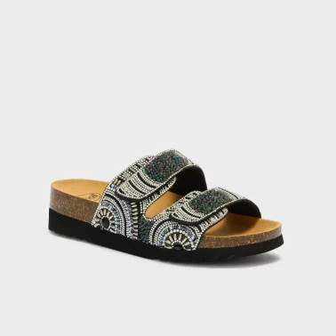 SCHOLL CADICE 2 STRAPS NOIR SCHOLL CADICE 2 STRAPS NOIR