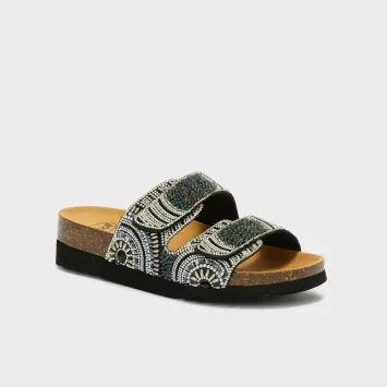 SCHOLL CADICE 2 STRAPS NOIR