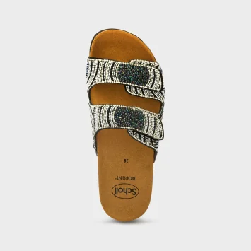 SCHOLL CADICE 2 STRAPS NOIR