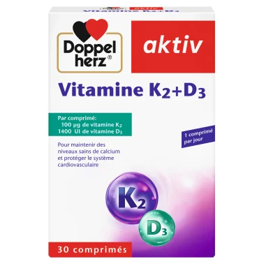 AKTIV VITAMINE K2+D3 30 COMPRIMÉS