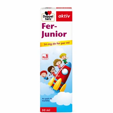 AKTIV FER JUNIOR – GOÛT MYRTILLE 30 COMPRIMÉS AKTIV FER JUNIOR – GOÛT MYRTILLE 30 COMPRIMÉS