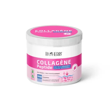 BIOHERBS COLLAGENE PEPTIDES POUDRE 240GR BIOHERBS COLLAGENE PEPTIDES POUDRE 240GR